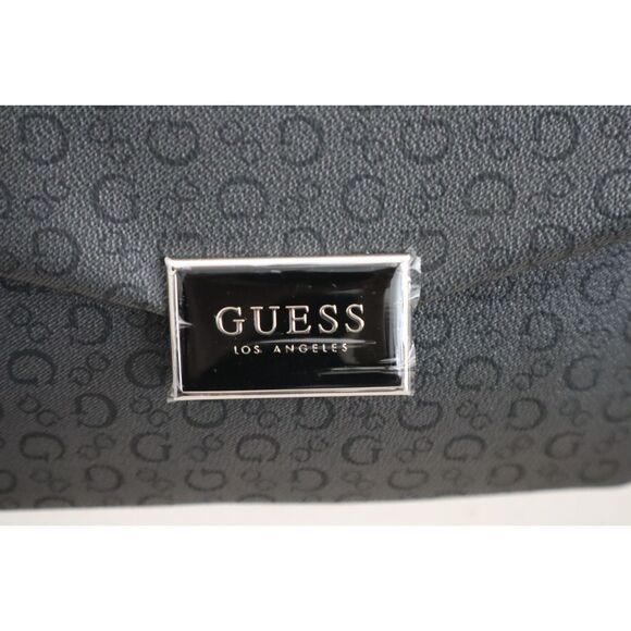 Guess DD985220 WMN's Coal/Gray PU Leather Jarson Monogram Crossbody/Shoulder Bag - Picture 12 of 16